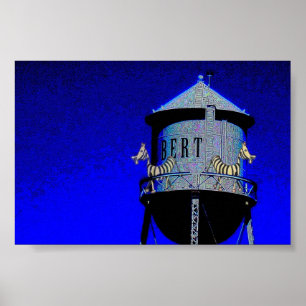 Póster Zebra en patrulla