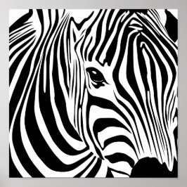 Póster Zebra Poster