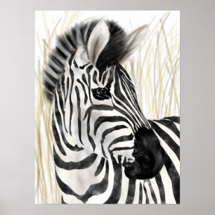 Póster Zebra Wall Art Home Decor