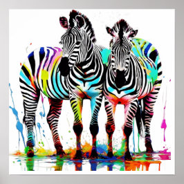 Póster Zebraposter