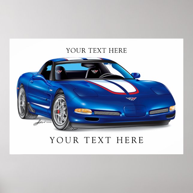 PÓSTER ZEEOSIX COLECTIBLE AUTO ART (Frente)