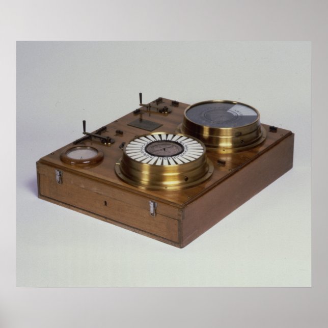 Póster Zeigertelegraph, producido por Werner von (Frente)