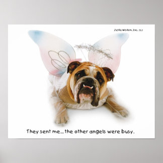 Póster Zelda Angel Poster