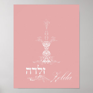 Póster Zelda Candle Art