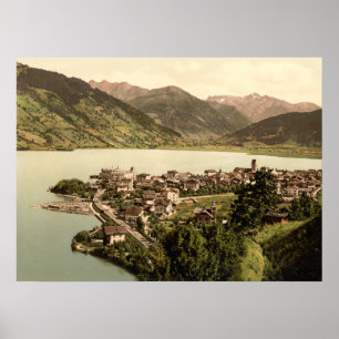 Póster Zell am See I, Salzburgo, Austria