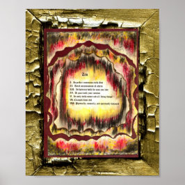 Póster Zen