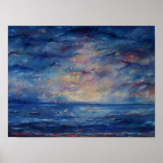 Póster Zen Ocean Poster