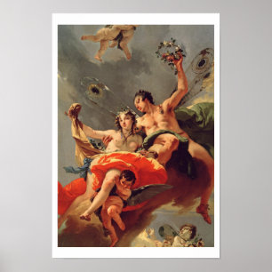 Póster Zephyr y Flora