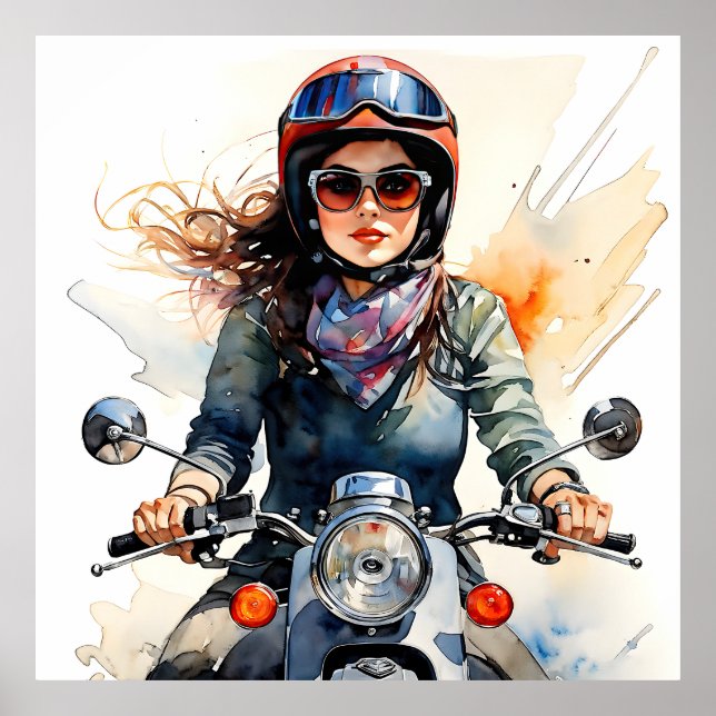 Póster "Zephyra" "Vento Dolce" - Dulce viento (Frente)