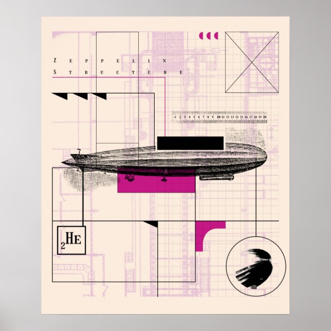 Póster Zeppelin (Frente)