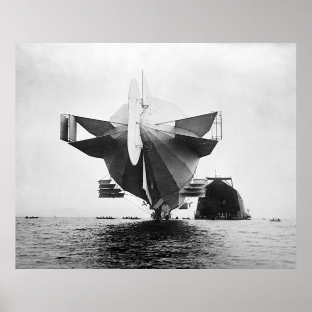 Póster Zeppelin Stern: 1908 (Frente)