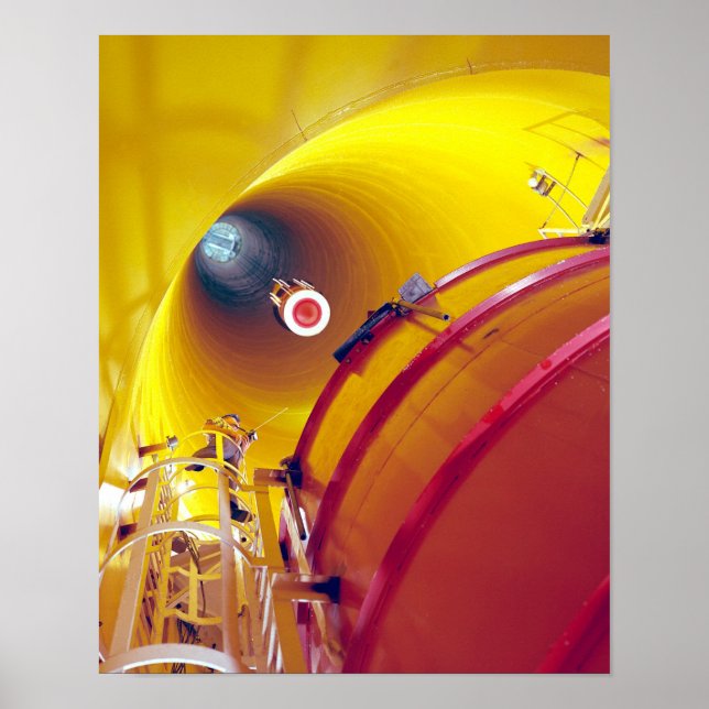 Póster Zero Gravity Facility at Lewis Research Center (Frente)