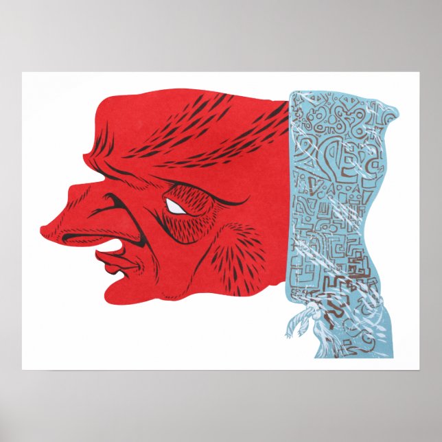 Póster Zero Sophisto - Retrato de un Gangster, Los Ángele (Frente)