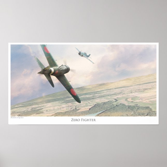 Póster ZeroFighter (Frente)