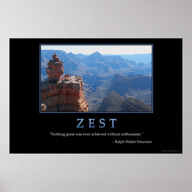 Póster Zest (Frente)
