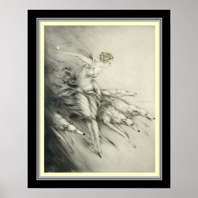 Póster "Zest" de Louis Icart aproximadamente 1928- 16x20 (Frente)