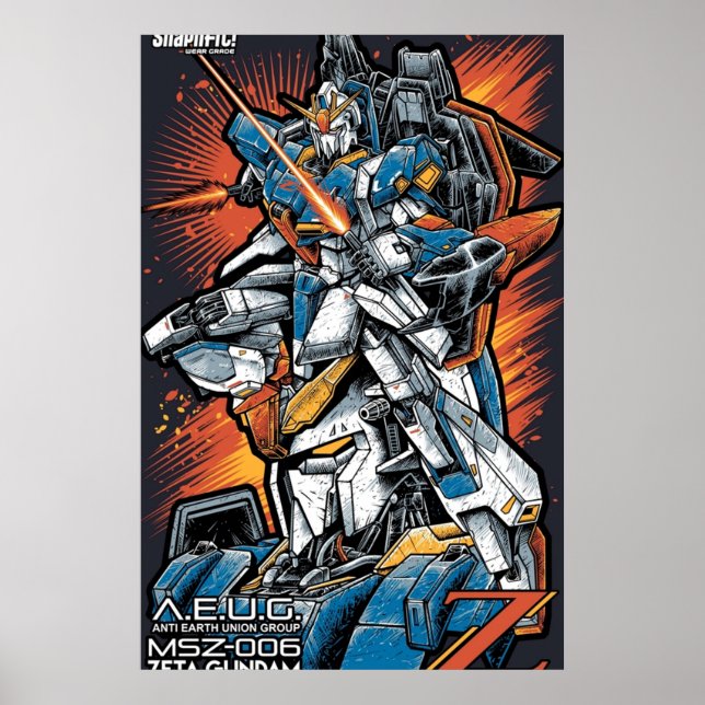 Póster Zeta Gundam (Frente)