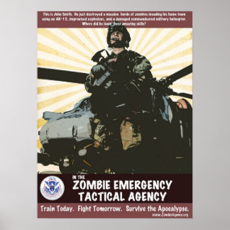 Póster ZETA Poster - Helicopter