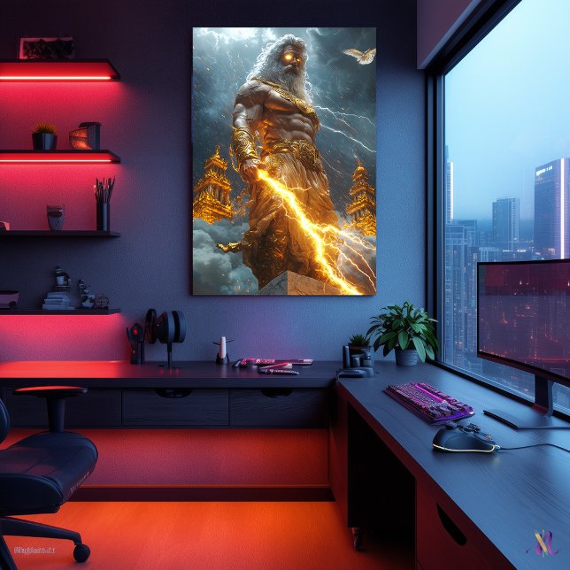 Póster Zeus, rey de los cielos - Dios del trueno (Subido por el creador)