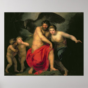 Póster Zeus y Hera en el Monte Ida, 1775
