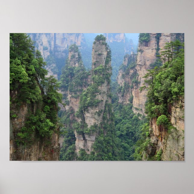 Póster Zhangjiajie National Forest Park Poster (Frente)
