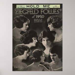 Póster Ziegfeld 1920-Hold yo