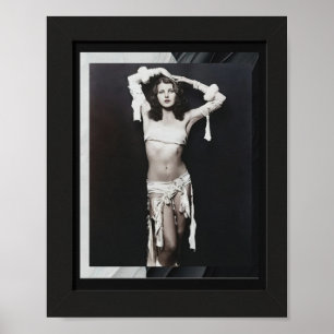 Póster Ziegfeld Follies Chica Grace Moore
