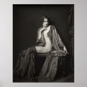 Póster ZIEGFELD FOLLIES CHICA - JEAN ACKERMAN c. 1926