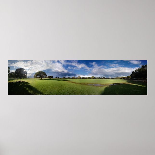 Póster Zilker Park Austin Texas (Frente)