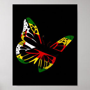 Póster Zimbabue: La bandera de Zimbabue