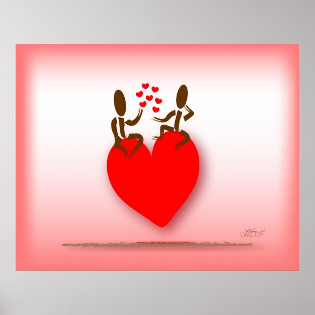 Póster Zinglees ~ Febrero (Frente)