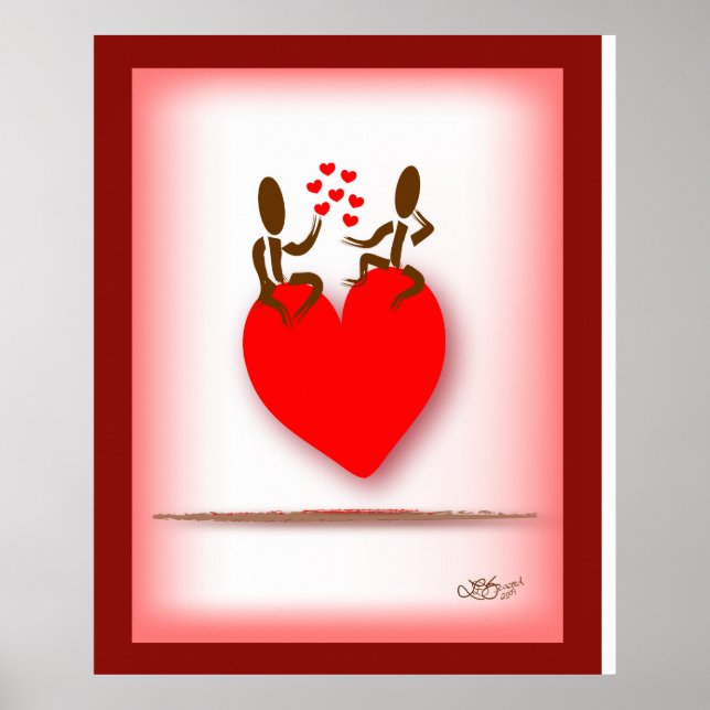 Póster Zinglees~Flotando en el amor (Frente)