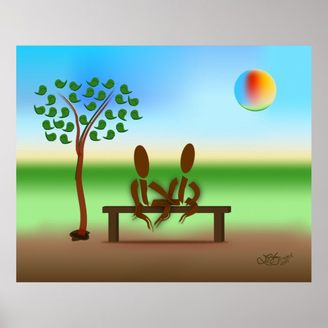 Póster Zinglees~Un momento (Frente)