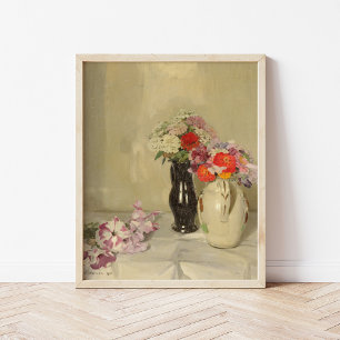 Póster Zinnias   William Nicholson