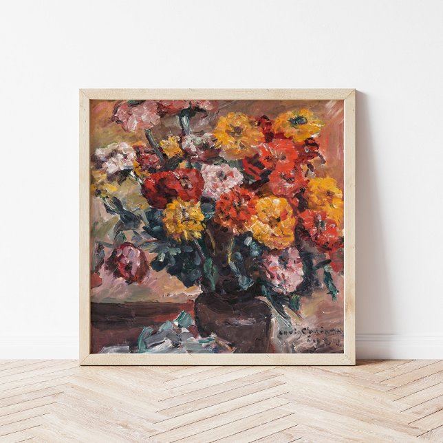 Póster Zinnien | Lovis Corinth (Subido por el creador)