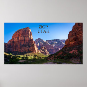 Póster Zion National Park - Utah