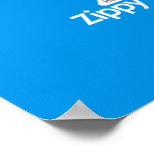 Póster Zippy Host Blue Poster