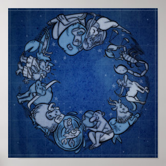 Póster Zodiac