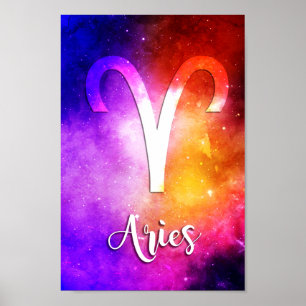 Póster Zodiac : Aries Space Candy