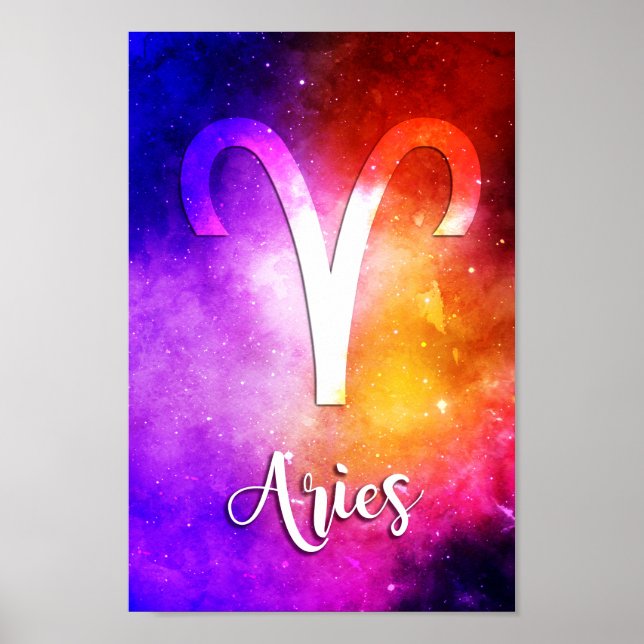 Póster Zodiac : Aries Space Candy (Frente)