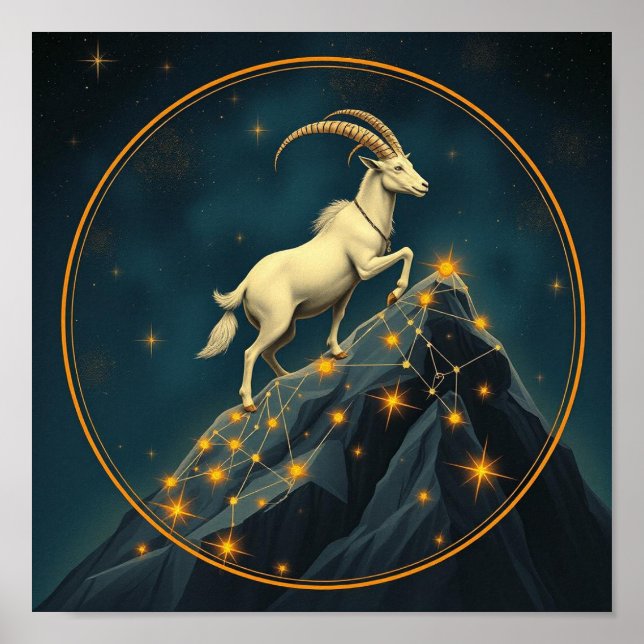 Póster Zodiac Capricorn (Frente)
