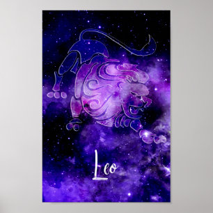 Póster Zodiac: Leo