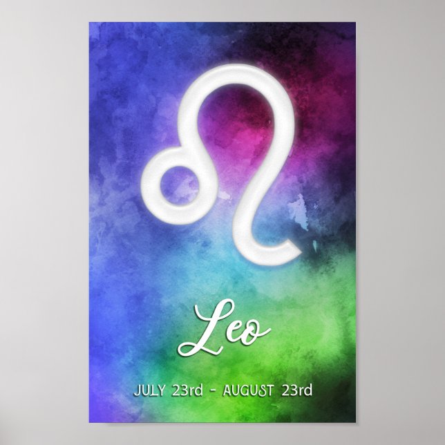 Póster Zodiac : Leo Dates (Frente)