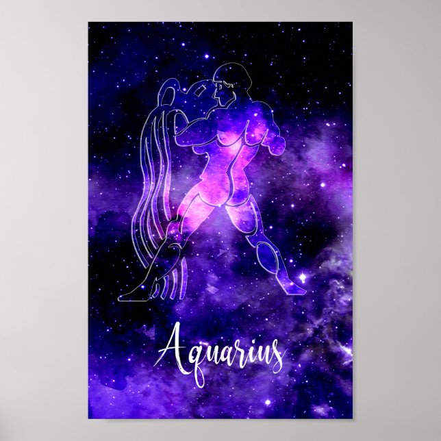Póster Zodiac: Poster de Aquarius (Frente)