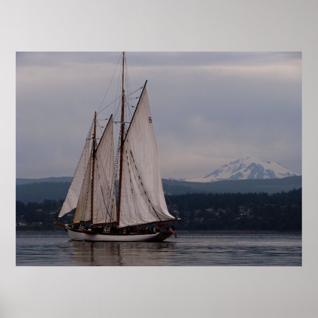 Póster Zodiac y Mt Baker (Frente)