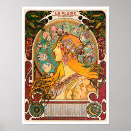 Póster Zodiaco, Mucha