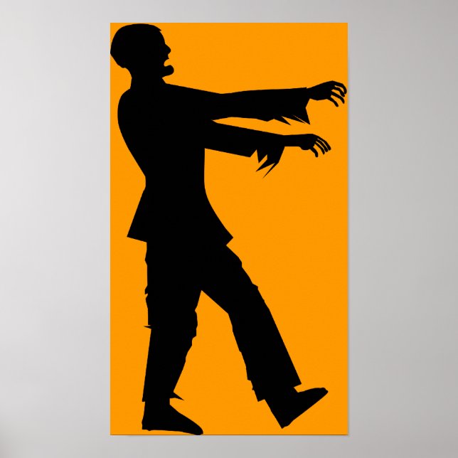 Póster Zombie (Frente)