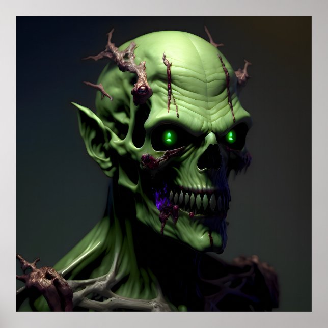 Póster Zombie (Frente)