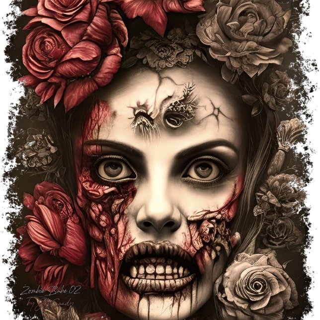 Póster Zombie Babe 02 (Subido por el creador)