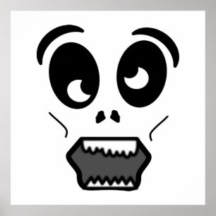 PÓSTER ZOMBIE FACE